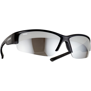 UVEX SPORTSTYLE 215 Sunglasses Black/Silver Iridium 2023 0